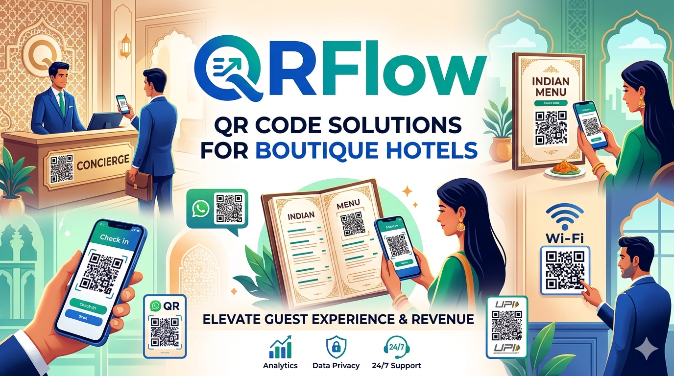 QR Code for Boutique Hotels: Elevate Guest Experience & Revenue in India